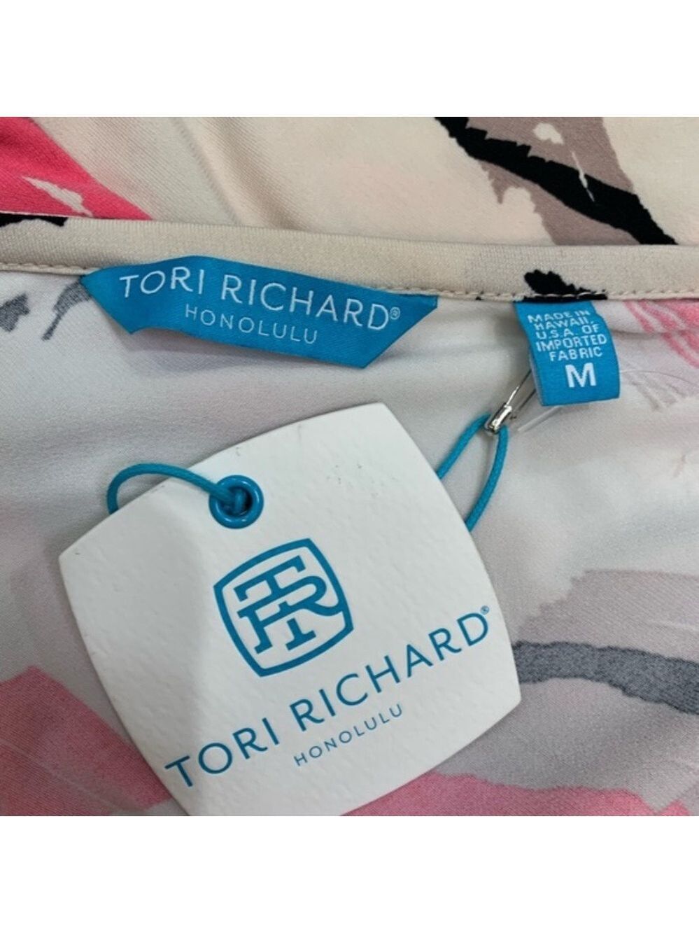 TORI RICHARD Splash Printed One-Shoulder Dress - Picture 5 of 6